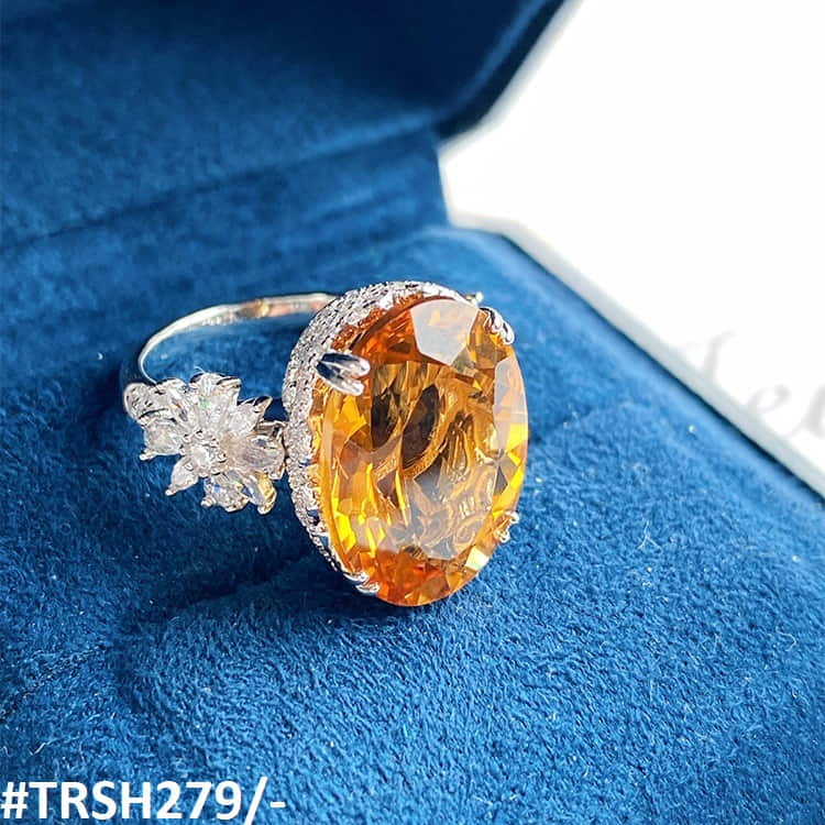 Oval/Flower Adjustable Ring