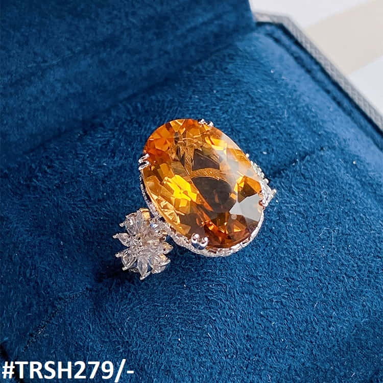Oval/Flower Adjustable Ring