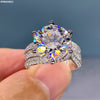 Round Curved Link Ring