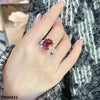 Oval Curved Bracket Adjustable Ring