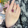 Oval Curved Bracket Adjustable Ring