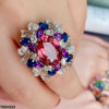 Oval Cusion Bracket Adjustable Ring