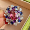 Oval Cusion Bracket Adjustable Ring