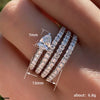 Stylish Round Layered Tear Ring