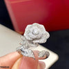 Open Flower Ring Adjustable