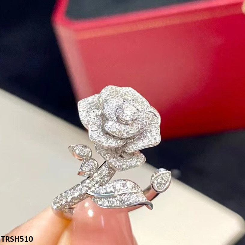 Open Flower Ring Adjustable