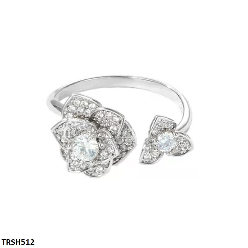 Open Flower Ring Adjustable