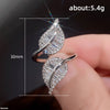 Double Leaf Ring Adjustable