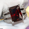 Rectangle Layard Ring