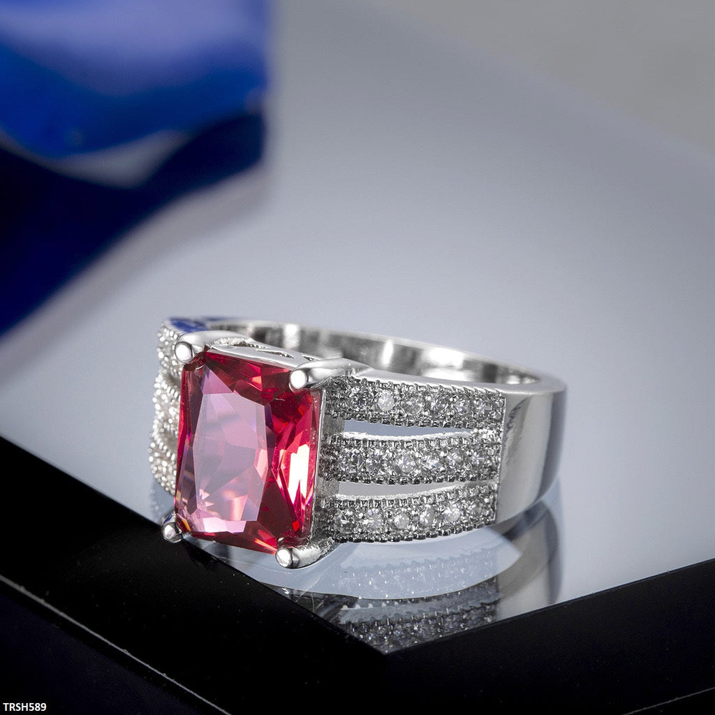 Rectangle Layard Ring