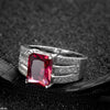 Rectangle Layard Ring