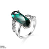 Spinel Three Layer Ring