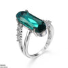 Spinel Three Layer Ring