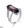 Spinel Three Layer Ring
