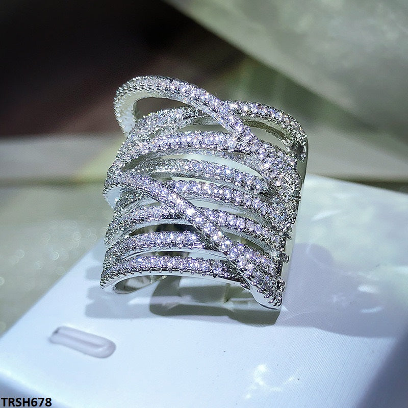 Round Layard Zircon Ring