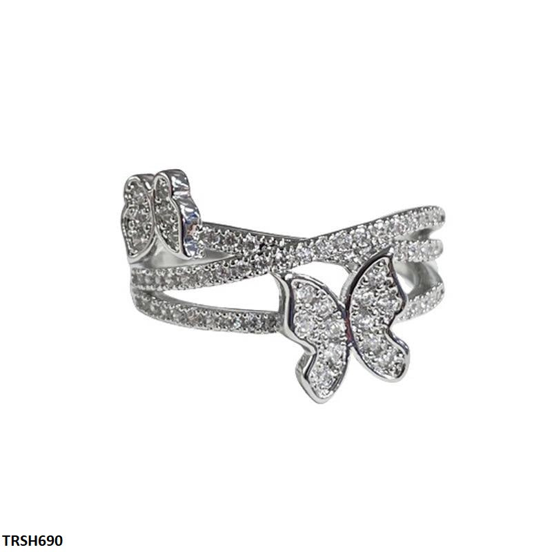 Double Butterfly Ring