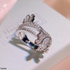Double Butterfly Ring