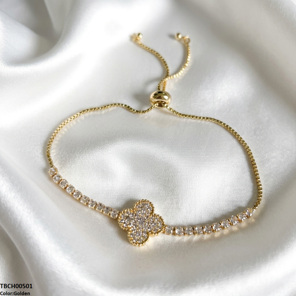 Flower Bracelet Adjustable