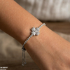Heart Flower Bracelet Adjustable