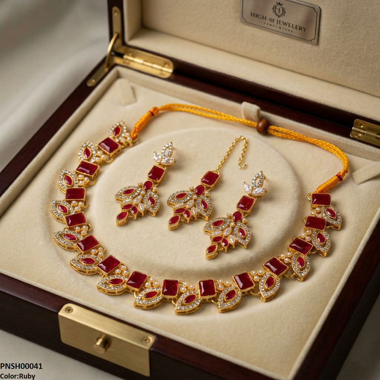 Marquise Necklace Set