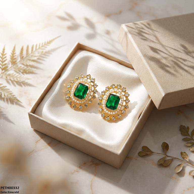 Rectangle Flower Tops Pair