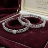 Round Flower Bangles Set
