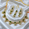 Square Flower Necklace Set