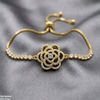 Flower Bracelet Adjustable