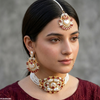 Round Pearl Choker Set