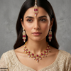 Square/Marquise Necklace Set