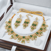 Square/Marquise Necklace Set