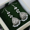 Round Pearl Drop Jhumki