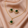 Square Stone Pedant Set