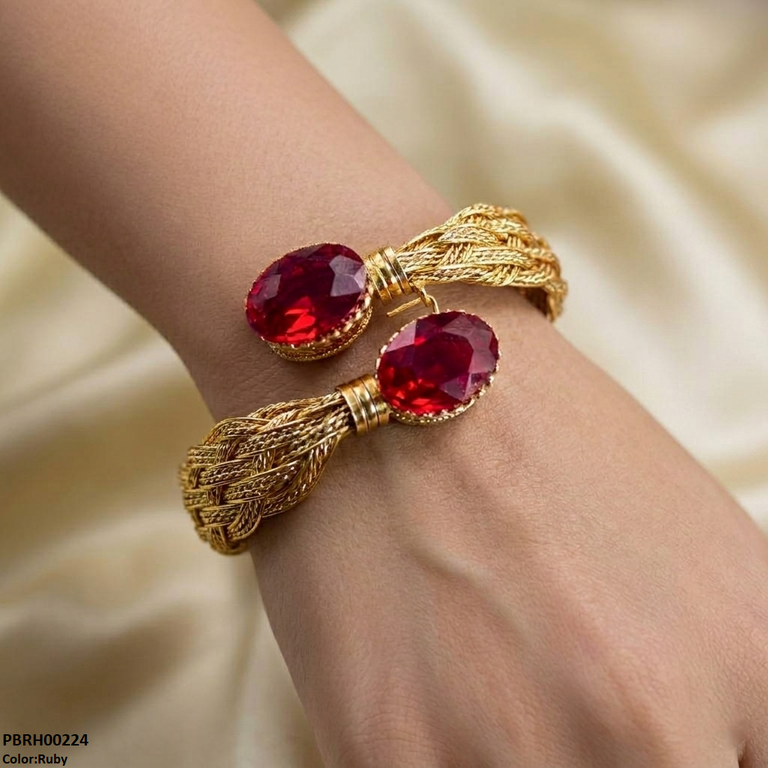 Oval Stone Bracelets