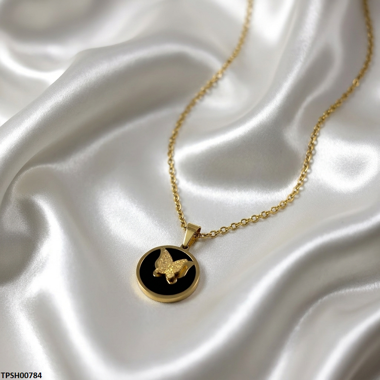 Stainless Steel Butterfly Pendant