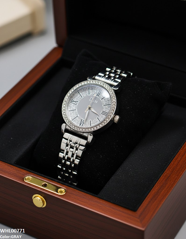 Round Dial Women's Watch