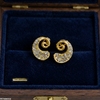 Swirl Stud Tops Pair