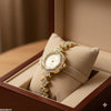 Flower-Shaped Bezel Watch