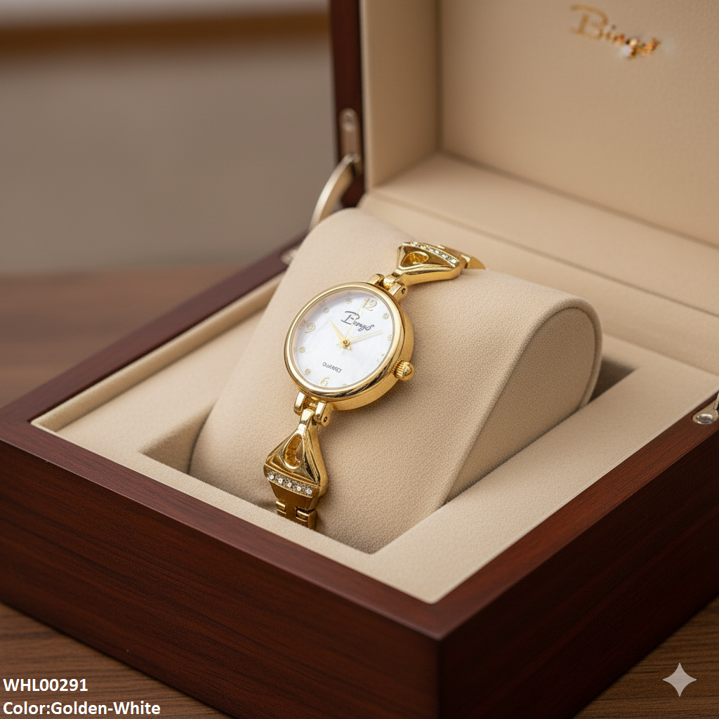 Round Link Chain Watch