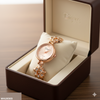 Round Star Stone Chain Watch