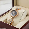 Round Flower Chain Watch