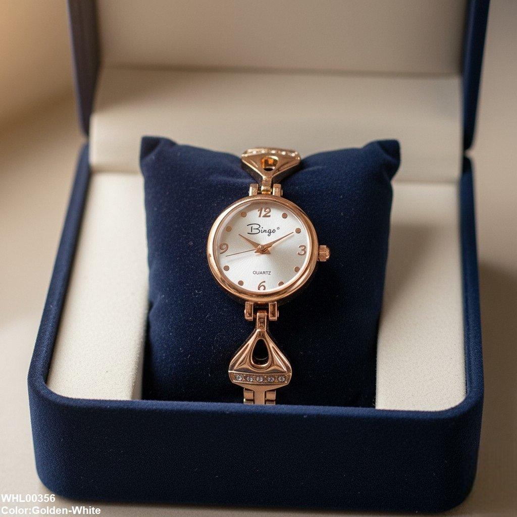 Round Link Chain Women Watch