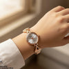 Round Link Chain Women Watch