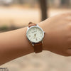 Round Dial Women's Watch