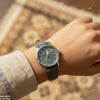 Round Double Stone Dial Women's Watch