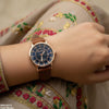 Round Stone Dial Women's Watch