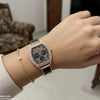 Rectangle Dial Women's Watch