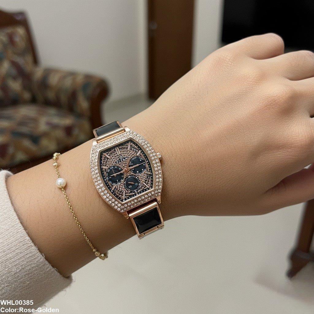 Rectangle Dial Women's Watch