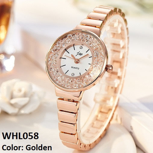 Round Chain Step Watch