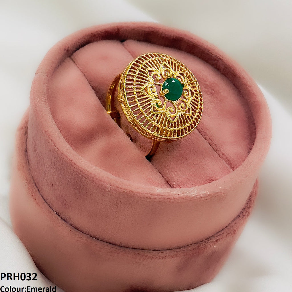 Round Flower Ring